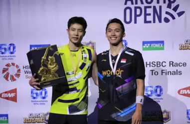 Roket-Official – Jonatan Christie Kalah Oleh Chou Tien Chen Di Final Arctic Open 2024